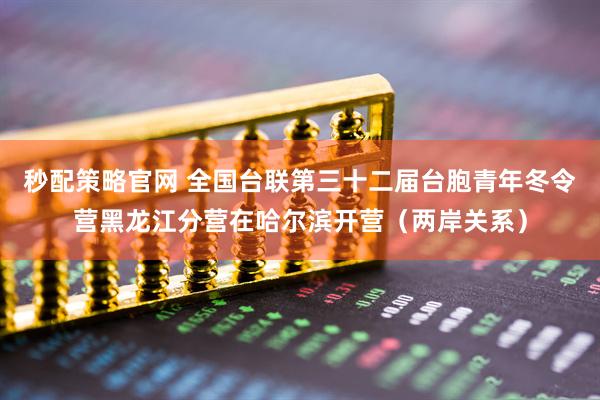 秒配策略官网 全国台联第三十二届台胞青年冬令营黑龙江分营在哈尔滨开营（两岸关系）